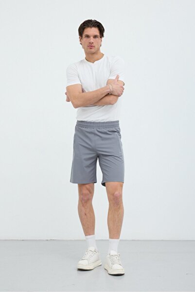 Shooter Sportswear Gray Men's Premium Slim Shorts