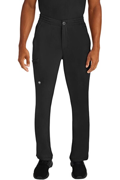 Healing Hands HH Works Ryan Men's Medical Scrub Pants, Black (HHE9590)