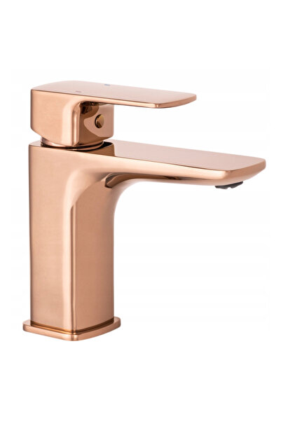 Granitan Baterie Lavoar CUBIC Rose Gold, Alama, Ceramic, Elegant