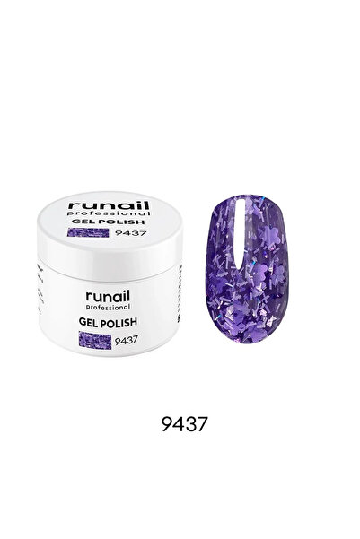 RUNAİL PROFESSİONAL Çiçek Desenli Nail Art Kalıcı Oje 5 gr Çiçekli Jel - 9437