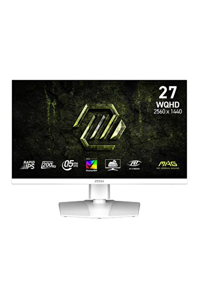 MSI MAG 274QRFW E20 27 2560x1440 WQHD 200Hz 0.5ms HDMI DP HDR 400 G-Sync Comp...