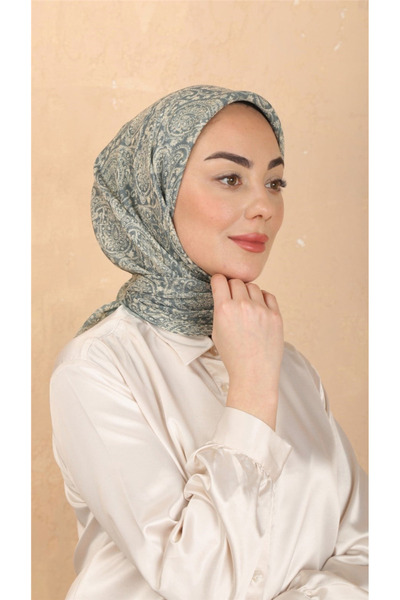 locella Lo'cella Pamuklu Soft Eşarp 4567-2 Mint Yeşili