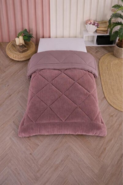 Çeyiz Diyarı Uyl Wellsoft 155X215 cm Single Quilt Dried Rose