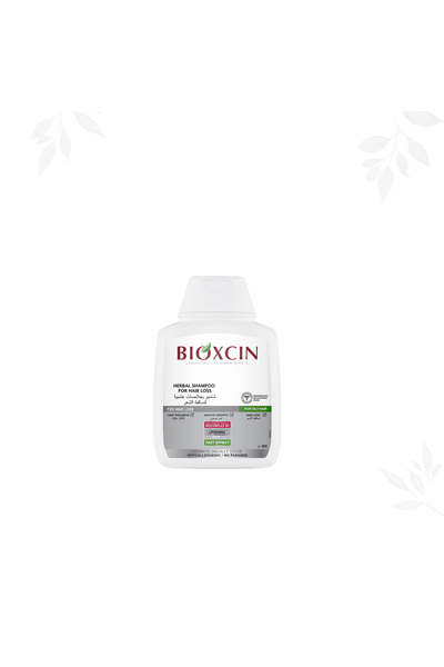Bioxcin شامبو عشبي لعلاج تساقط الشعر للشعر الدهني 300 مل