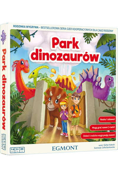 EGMONT Joc de societate Parcul Dinozaurilor