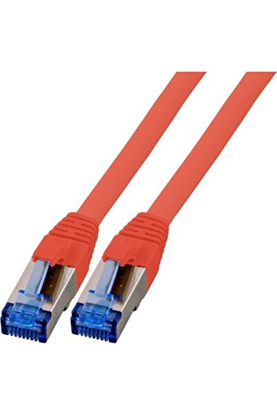 EFB Cablu patch RJ45 S/FTP, Cat.6A, Cat.7 RohCable TPE superflex, 0,5m, roșu ...