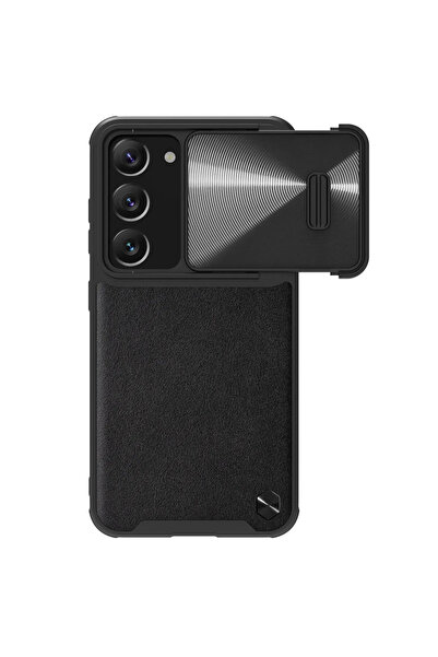 Nillkin Husă Camshield Piele S Samsung Galaxy S23+ Plus Negru