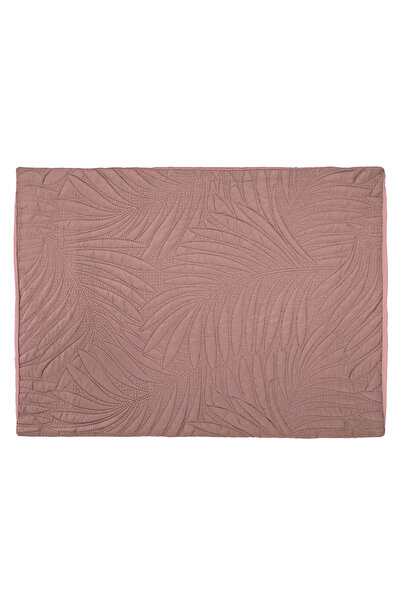 Zumzeria Față de pernă roz cu model de frunze 70x50cm