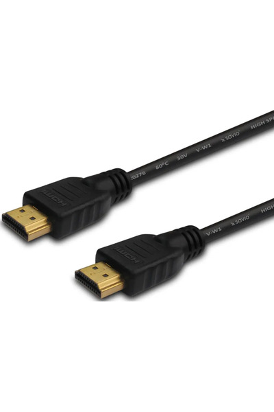 Savio Cablu cl-121 (HDMI tată - HDMI tată, 1,8 m, negru)