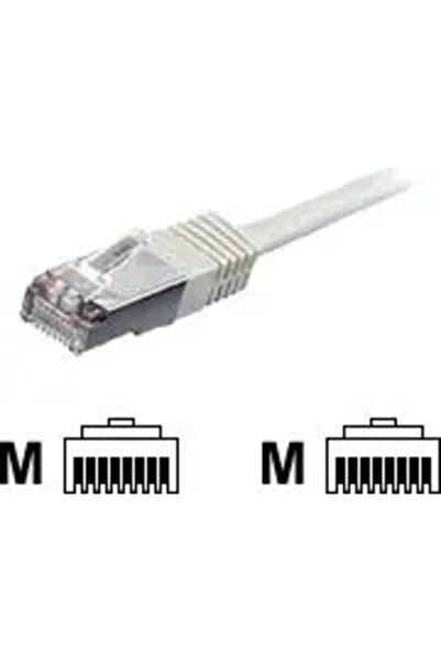 EQUIP Cablu patch, SF/UTP Cat5e 3m, gri (705412)