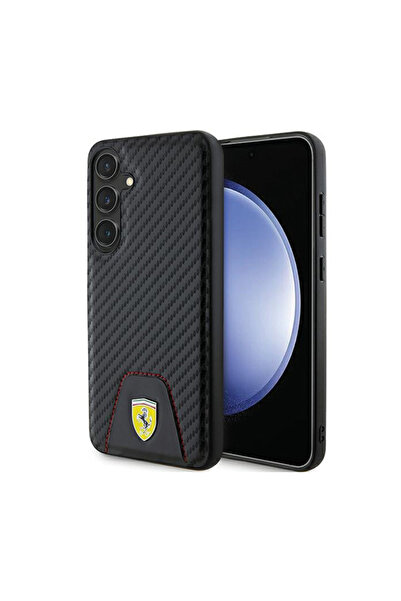 Ferrari FEHCS24MN3PUK S24+ S926 carcasă rigidă negru/negru cu bază cusută cu ...