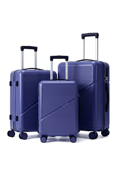 Sister 3PCS ABS Luggage Set 20/24/28 Inch, TSA Lock Suitcase, 3 Speed Handle,...