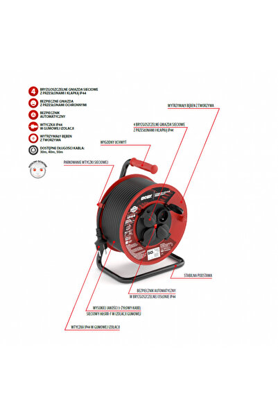 Acar Ltd Bebne loosening Acar M01904 50m negru