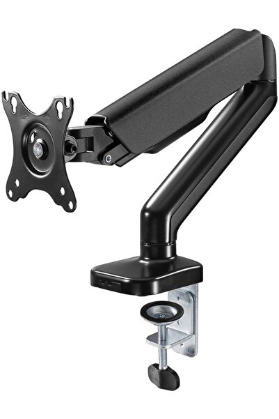 goobay Suport monitor de birou cu arc pneumatic