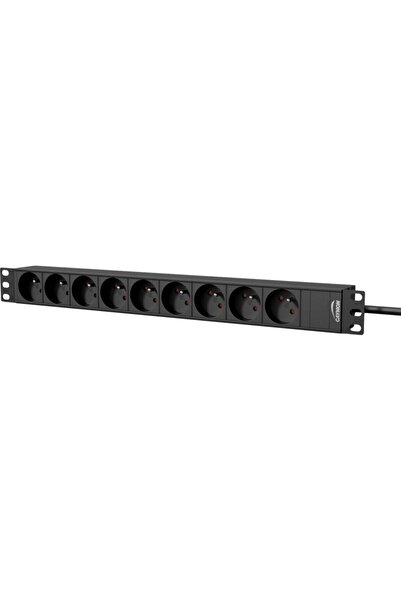 Caymon PSR109F/B prelungitor cu 19 prize, 9 prize tip francez, versiune neagră