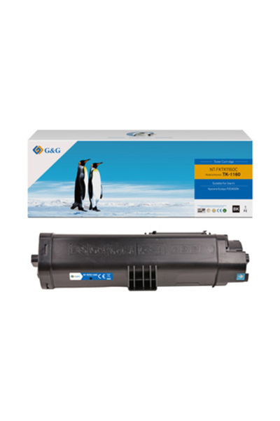 G&G Cartuș de toner compatibil cu Kyocera TK1160, NT-FKTK1160C, negru, 7200 d...