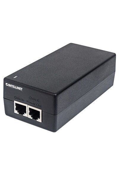 Intellinet Injector Gigabit Ultra PoE+, 1 port de 60 W, Compatibil IEEE 802.3...