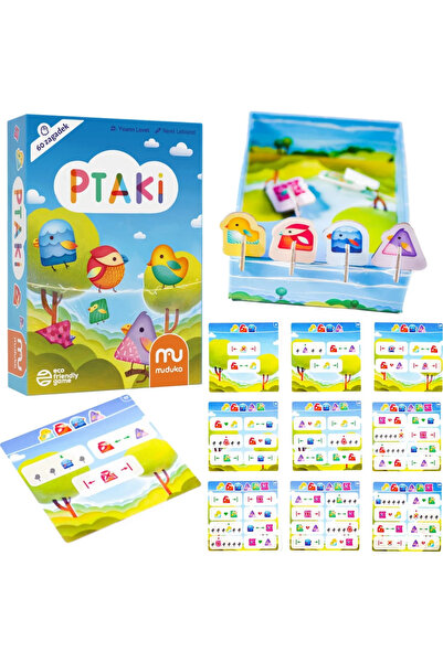 MUDUKO Păsări. 60 de puzzle-uri