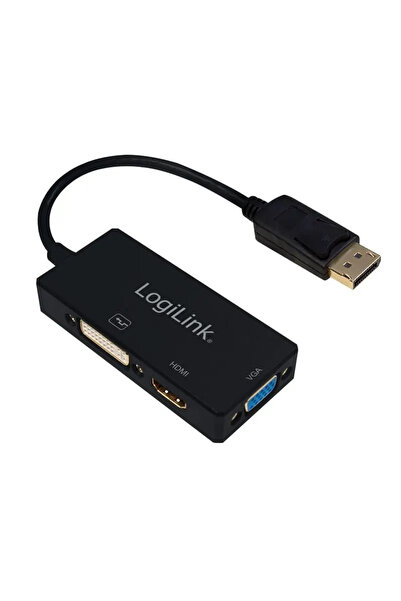 LogiLink Adaptor DisplayPort CV0109 - DP 1.2 la DVI 1.0