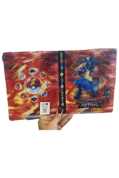 ESPADA pokemon kart albümü örnek 8 kartlı ve kartsız 120 kart koyulabilir