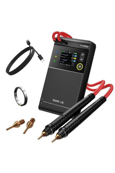 FNIRSI SWM-10 Taşınabilir Akıllı Renkli Ekran Nokta Pil Punta Makinesi