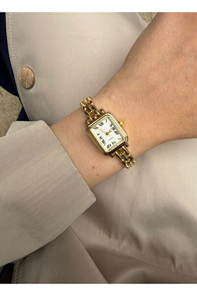 rubsey Minimal Metal Women's Wristwatch Gold
