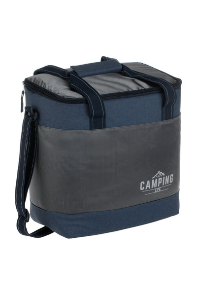 Zumzeria Geantă termoizolantă albastru denim antracit 28x18x30cm - 15l