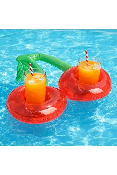 Zumzeria Inflatable Cup Holder Cherries with 2 Spaces 36x32cm