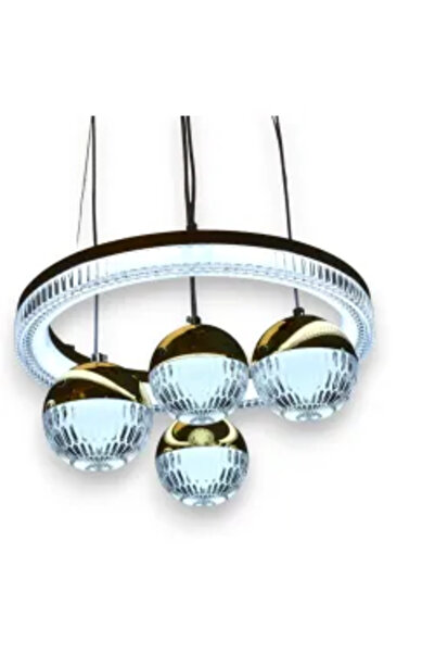 MAD ECO LEDURI Adjustable circular LED chandelier with 3 globes 68W 3000K/400...