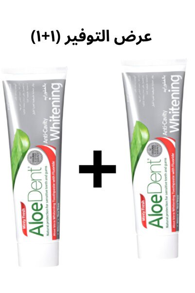 ALODENT Bundle of 2 - Aludent Toothpaste 100ml - Whitening with Fluoride |   ...