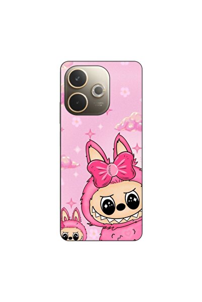 OEM Husa compatibila cu Oppo A5 Pro Silicon Gel Tpu Model Labubu Pink Fantasy