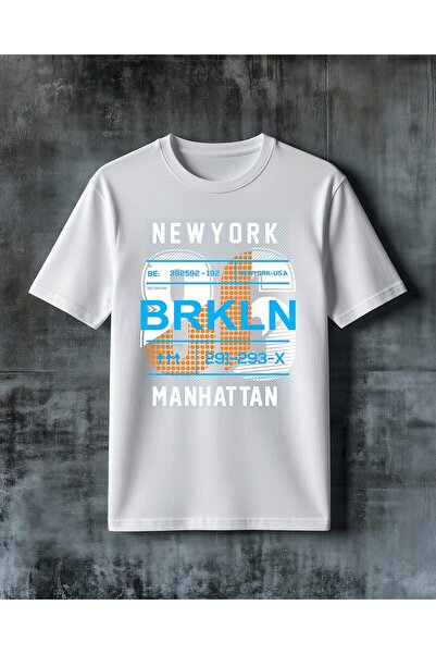 COMVİCHO Brooklyn Cargo Label Printed Oversize T-Shirt