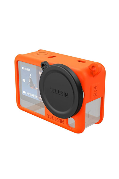 Osmo Action 6 için Silikon Koruyucu Kılıf Orange