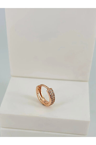 eco port Rose Zircon Stone Tip: Brass Cartilage Bar Length: 6 mm / Bar Thickn...