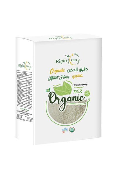 RIGHT DIET Organic Gluten-Free Millet Flour 500g -