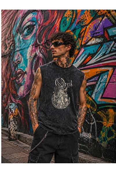 FREAK T-SHIRT Μπλουζάκι Opeth Progressive Metal Vintage με στάμπα DTF Zero Sl...