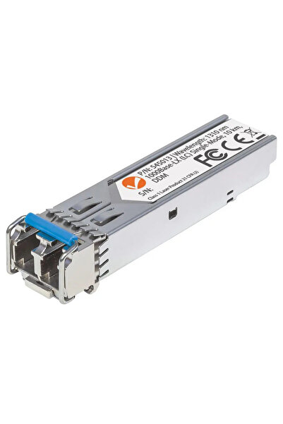 Intellinet Modul Transceiver Optic, Fibră Optică Gigabit SFP, Port Monomod 10...
