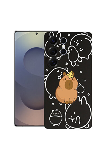 bestcase Husă TPU Ultra Subțire pentru Samsung Galaxy S26 Ultra, cu Capibara ...