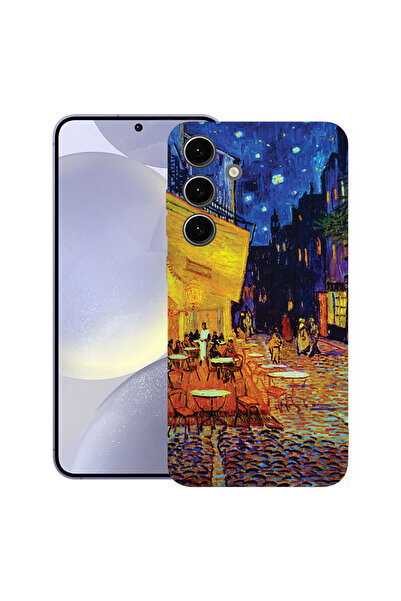 bestcase Husă TPU Ultra Subțire pentru Samsung Galaxy S26, Van Gogh Terasa la...