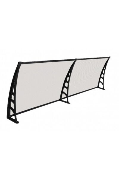 SUNDURMAGROSS CROCUS Kapı Pencere Üstü Pratik Sundurma 80X240 – Şeffaf