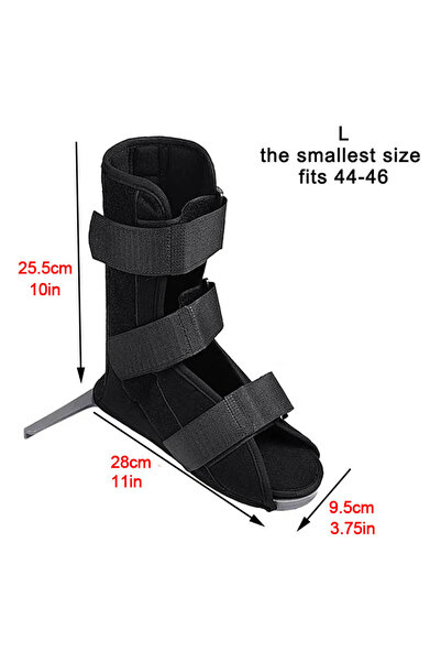 Choice L Ankle Brace Support Fix Splint-Foot Drop Splint Guard Sprain Orthosi...