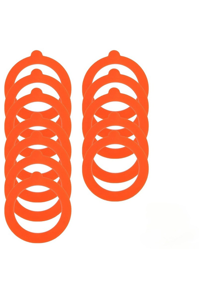 Choice 12Pc 12-Pack Silicone Replacement Seals for Kilner Jars - Sturdy, Soft...