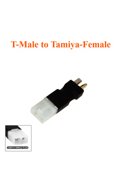 Choice10 T-M to Tamiya-F TAMIYA Mini Tamiya Adapter Male Female to XT60/T Plu...