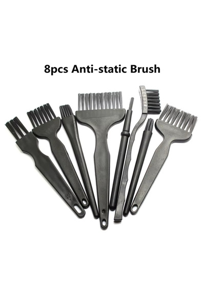 Choice 8PCS Anti-Static Brush Esd Safe Nylon Cleaning Brush Set for Mobile Ph...