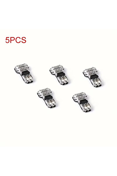 Choice 5PCS T2 Type 5/10Pcs 2Pin Pluggable Wire Connector Quick Splice Electr...