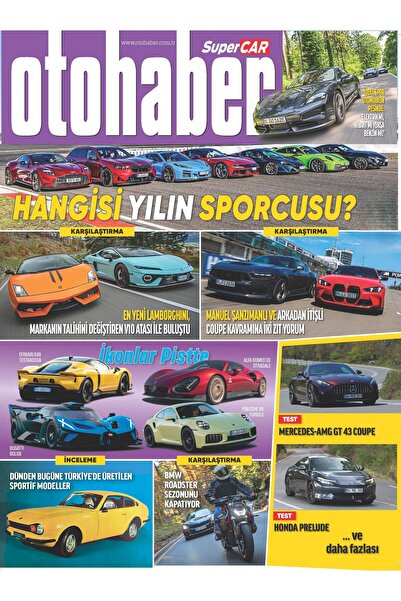 Turkuvaz Dergi OTOHABER SUPER CAR 26-01