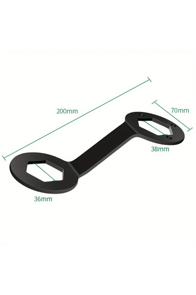 Choice Black 1PC Washing Machine Clutch Wrench Disassembly Inner Screw Nut Re...