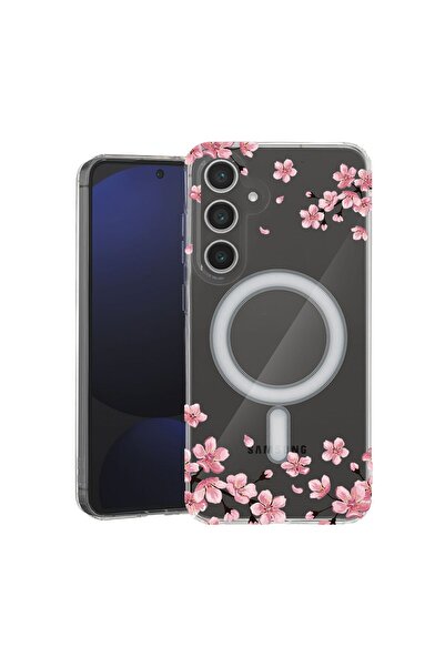 bestcase Husă pentru Samsung Galaxy A36 cu design în culori pastelate - flori...