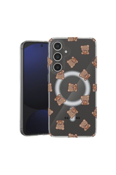 bestcase Husă pentru Samsung Galaxy A36 cu design model ursuleț, TPU anti-șoc...