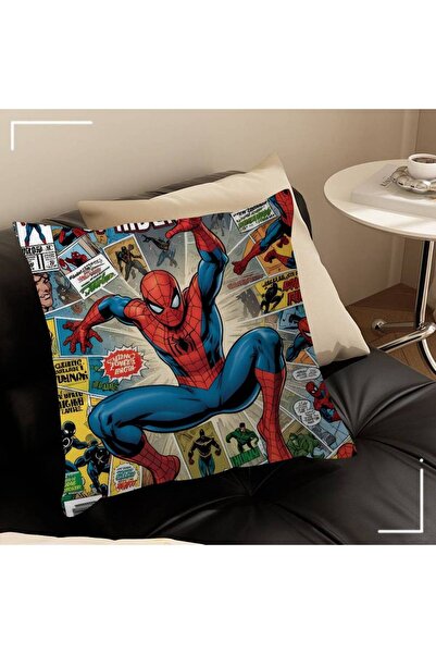 Choice35 غطاء وسادة بتصميم كلاسيكي من فيلم S-Spider COOL Man مقاس 30 × 30 سم،...